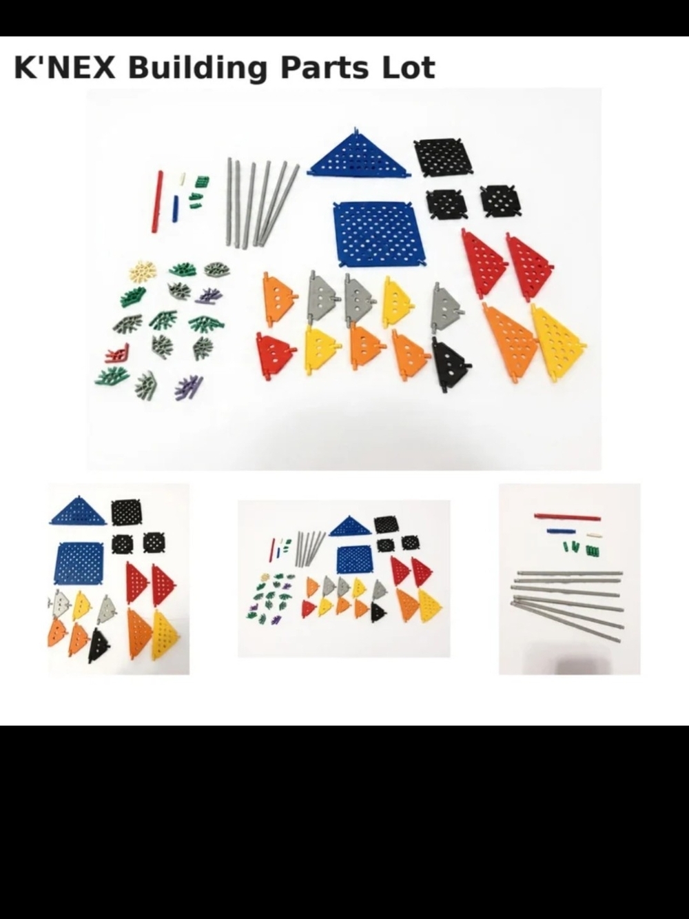 K'NEX Building Parts Set - Multicolor Replacement Pieces